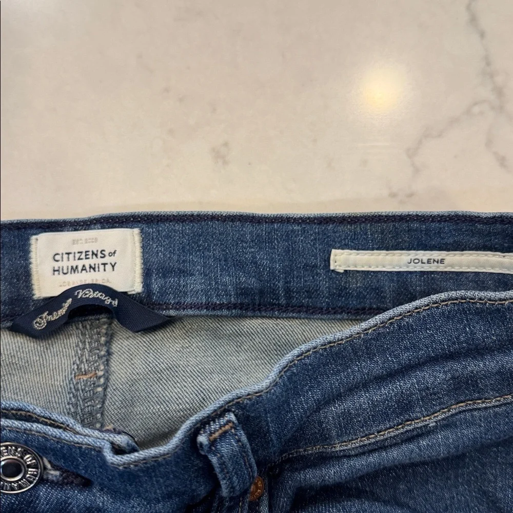 Citizens of Humanity COH‎ Jolene Jeans Button Fly Size 30